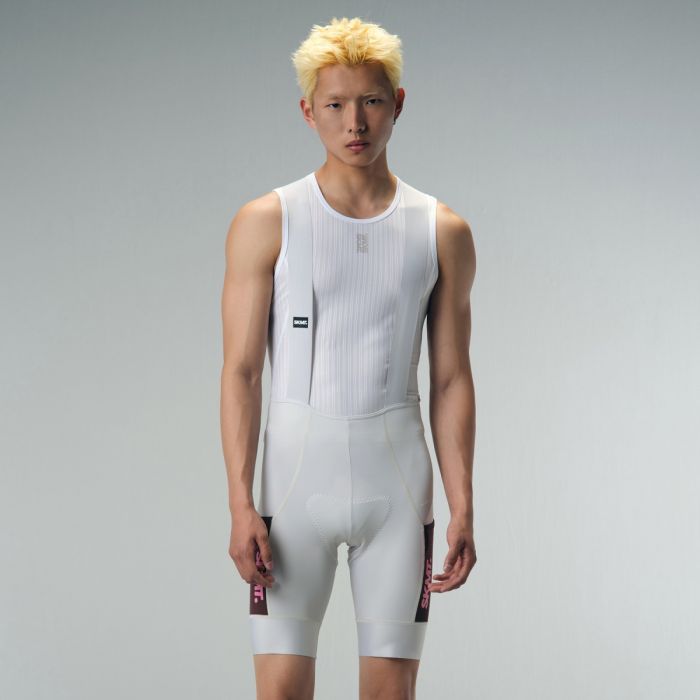 Monton Motion Utility Men's Cycling Bib Shorts (Almond White)