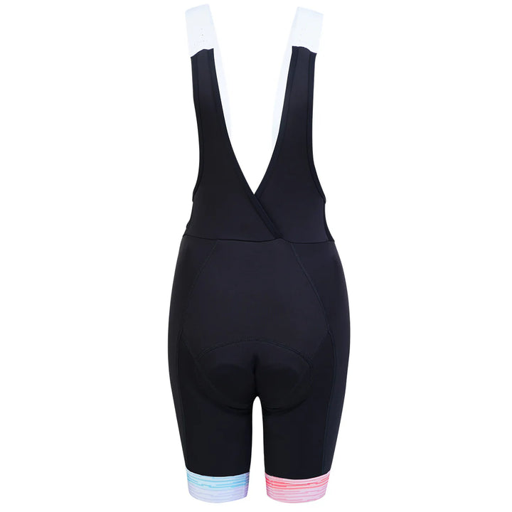 Heini Stelvio 507 Women's Cycling Bib Shorts (Black/White)