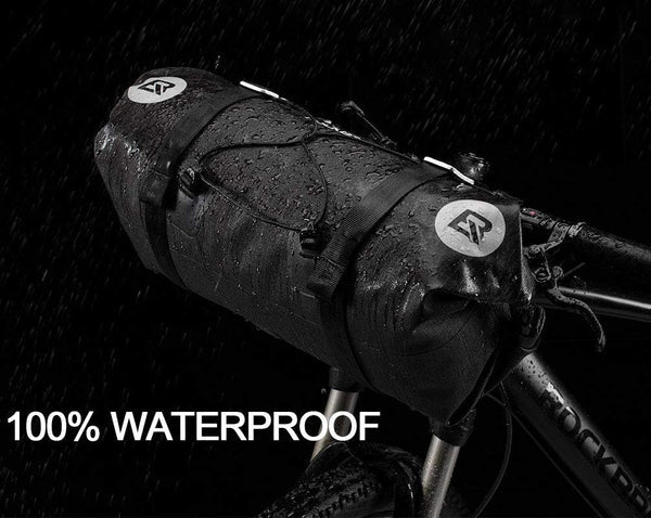 Rockbros Bikepacking Handlebar Bag (Black)