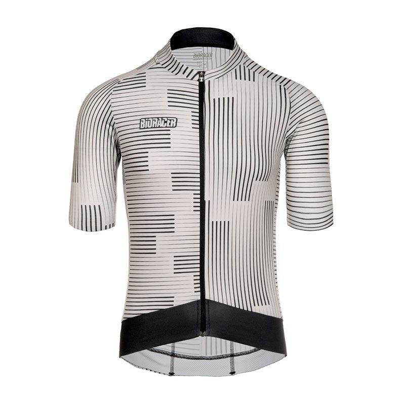 Bioracer Epic Wrap Men's Cycling Jersey (Grey) - BUMSONTHESADDLE