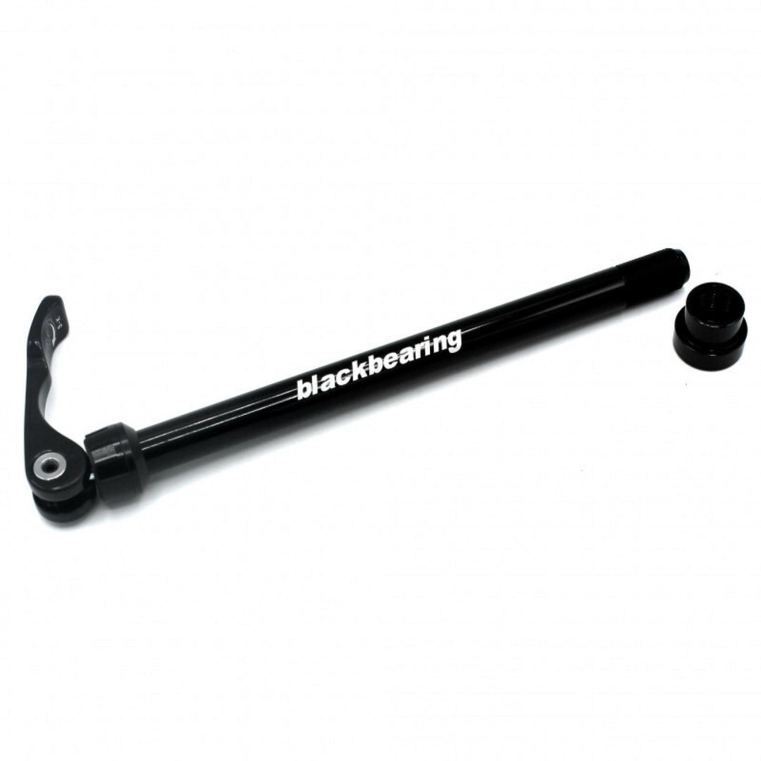 Black Bearing R12.11 12mm Quick Release Thru Axle - BUMSONTHESADDLE