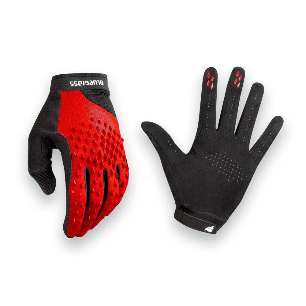 Bluegrass Prizma 3D Unisex Cycling Gloves (Red) - BUMSONTHESADDLE