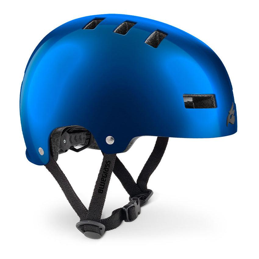 Bluegrass Superbold MTB Cycling Helmet (Blue Metallic Glossy) - BUMSONTHESADDLE