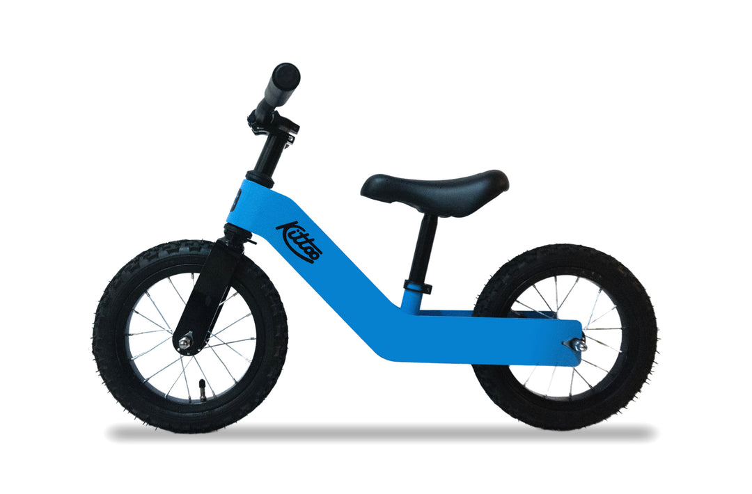 Kittoo No-Pedal Alloy Kids Balance Bicycle (Oceanic Blue) – BUMSONTHESADDLE