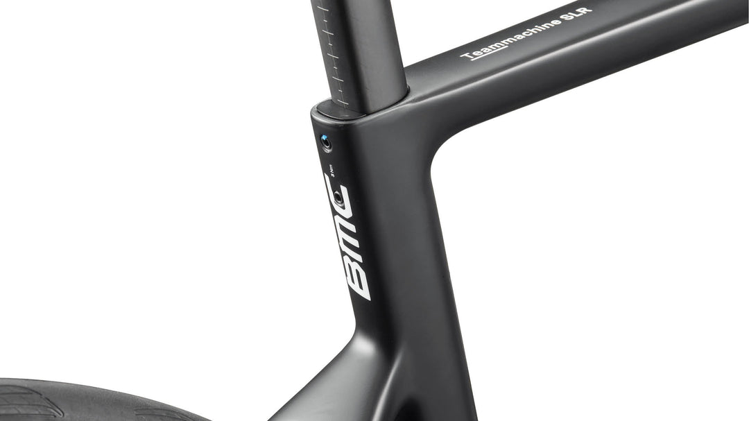 BMC Teammachine SLR TWO Gen 5 Black road bike, full non-drive-side profile