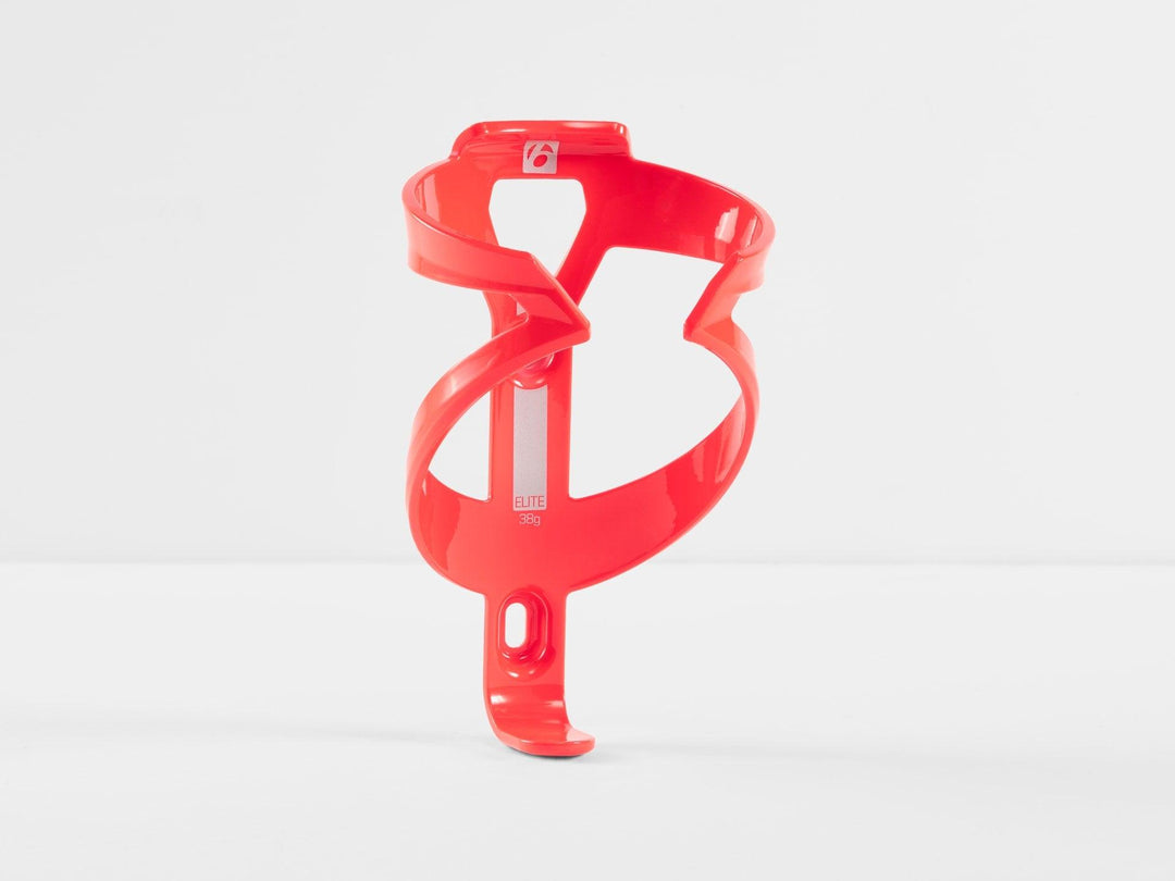 Bontrager Elite Recycled Water Bottle Cage (Radioactive Coral) - BUMSONTHESADDLE