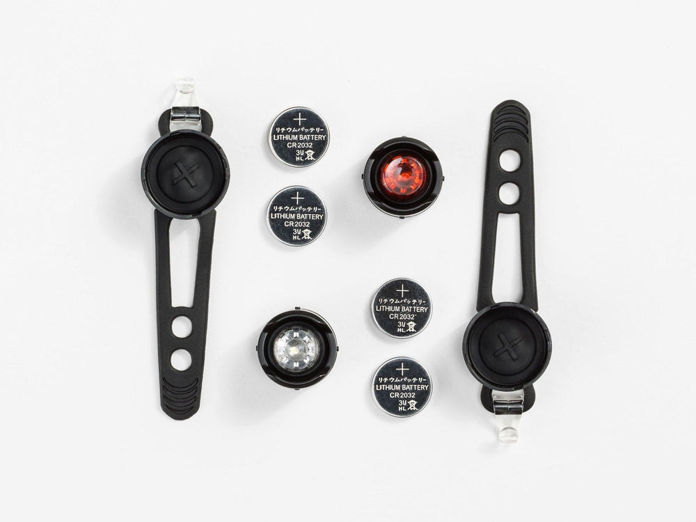 Bontrager Glo and Ember Combo Light (Black) - BUMSONTHESADDLE