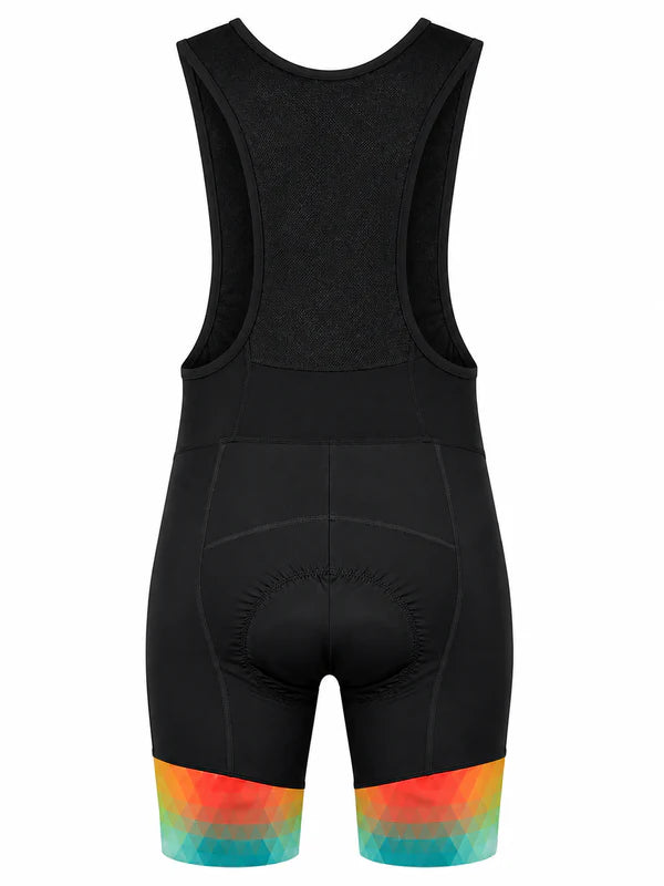 Heini Bozen 652 Men's Cycling Bibshorts (Black/Print)