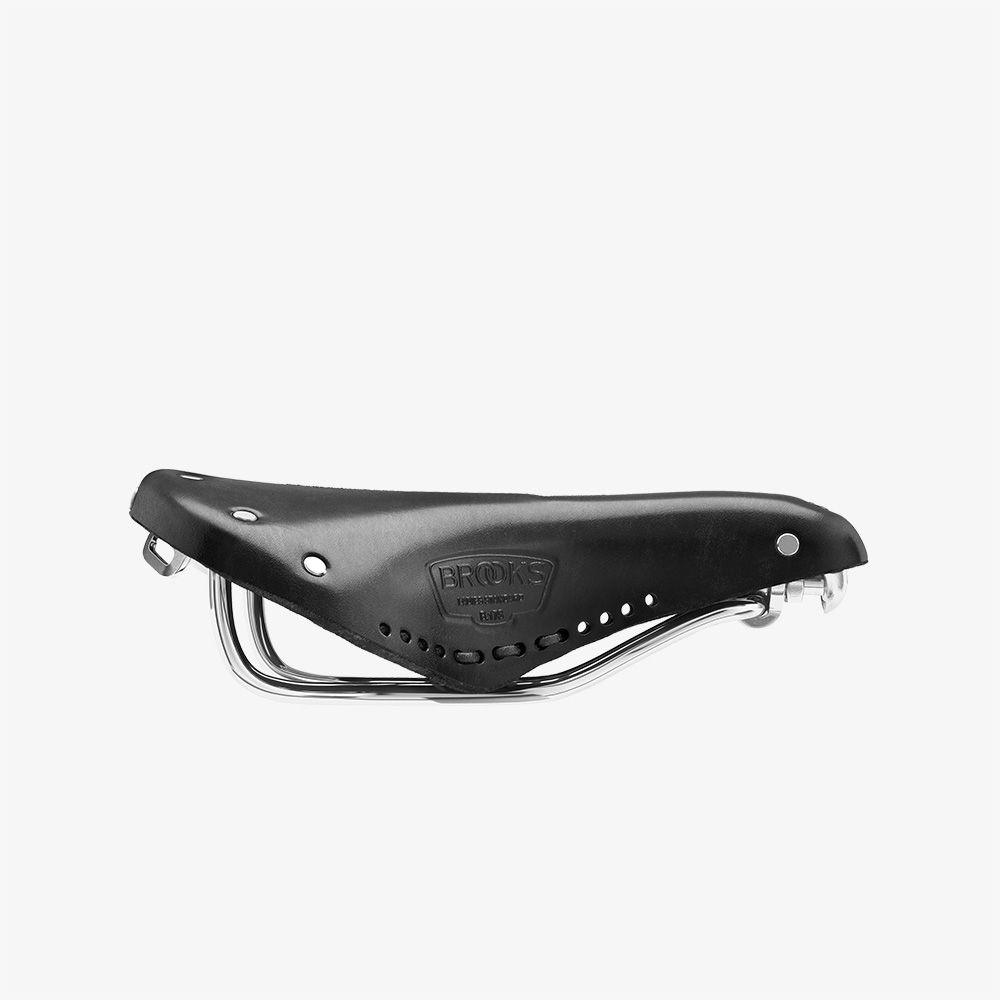 Brooks B17 Carved Short Saddle (Black) - BUMSONTHESADDLE