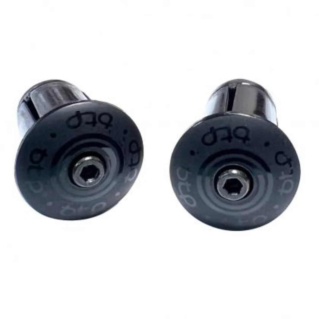 BTP ABS Screw-In Bar End Plugs (Black)