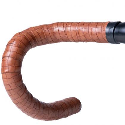 BTP Faux Leather Bartape (Brown) - BUMSONTHESADDLE
