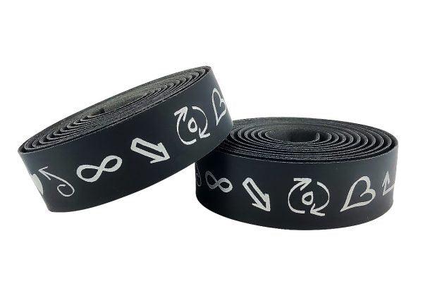 BTP High Performance Reflective Tape (Black Slarrow) - BUMSONTHESADDLE