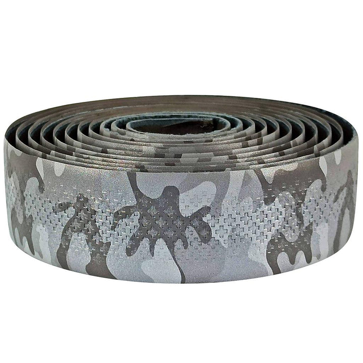BTP HP Reflective Bar Tape (Camo CRS Grey) - BUMSONTHESADDLE