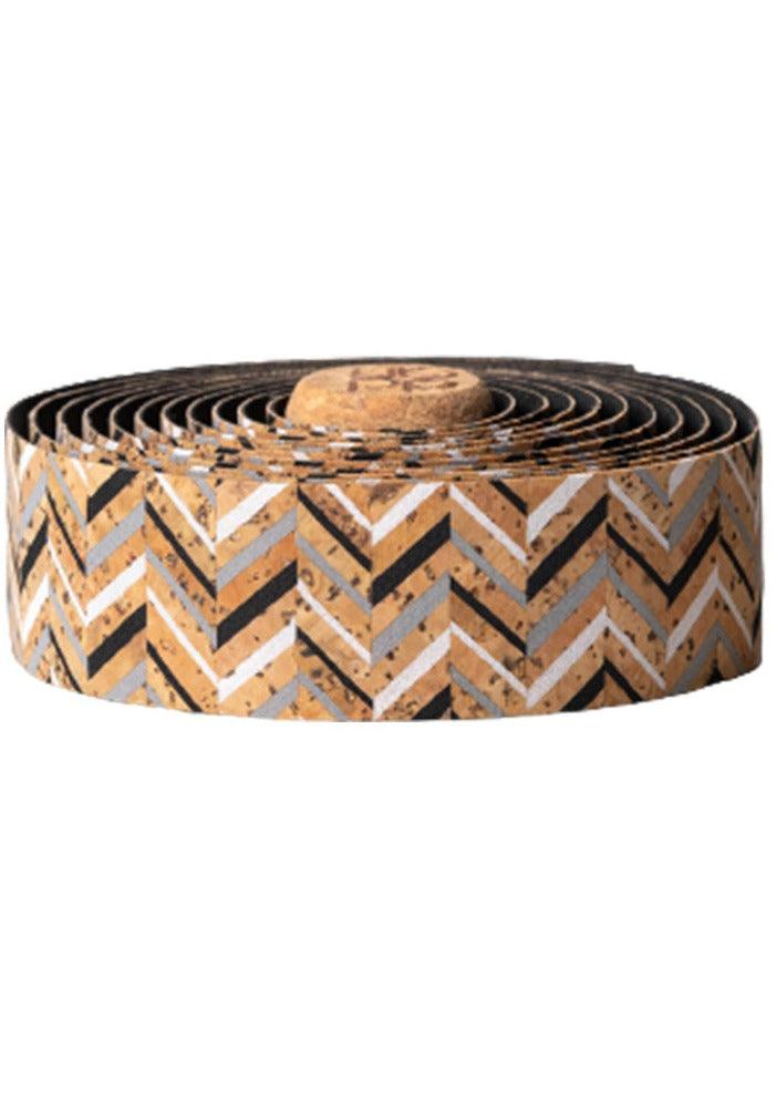 BTP Natural Cork Bartape (Print COK10) - BUMSONTHESADDLE