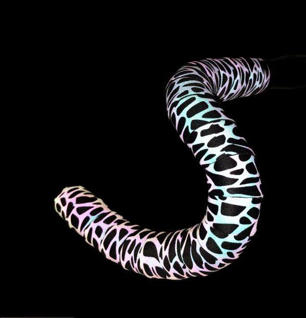 BTP Reflective Bartape (Black/Giraffe) - BUMSONTHESADDLE