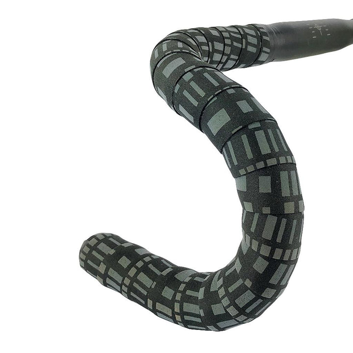 BTP Reflective Bartape (Black/Square) - BUMSONTHESADDLE