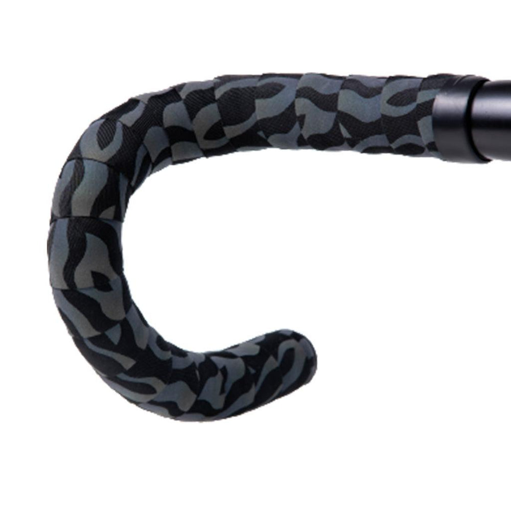 BTP Reflective Bartape (Black/Zebra) - BUMSONTHESADDLE
