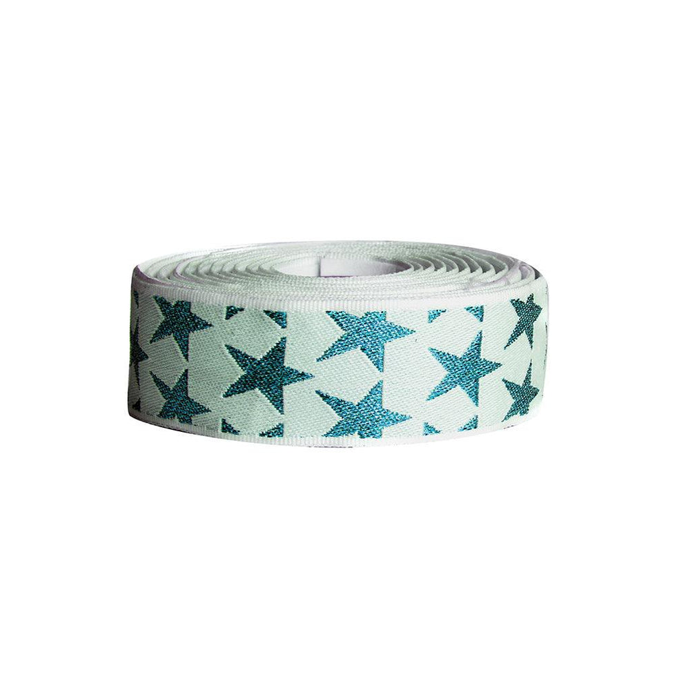 BTP Woven Bartape (Star Aqua) - BUMSONTHESADDLE