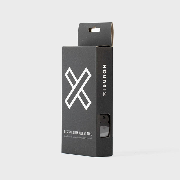 Burgh Wattbombs Stealth Bar Tape (Black/Gloss) - BUMSONTHESADDLE