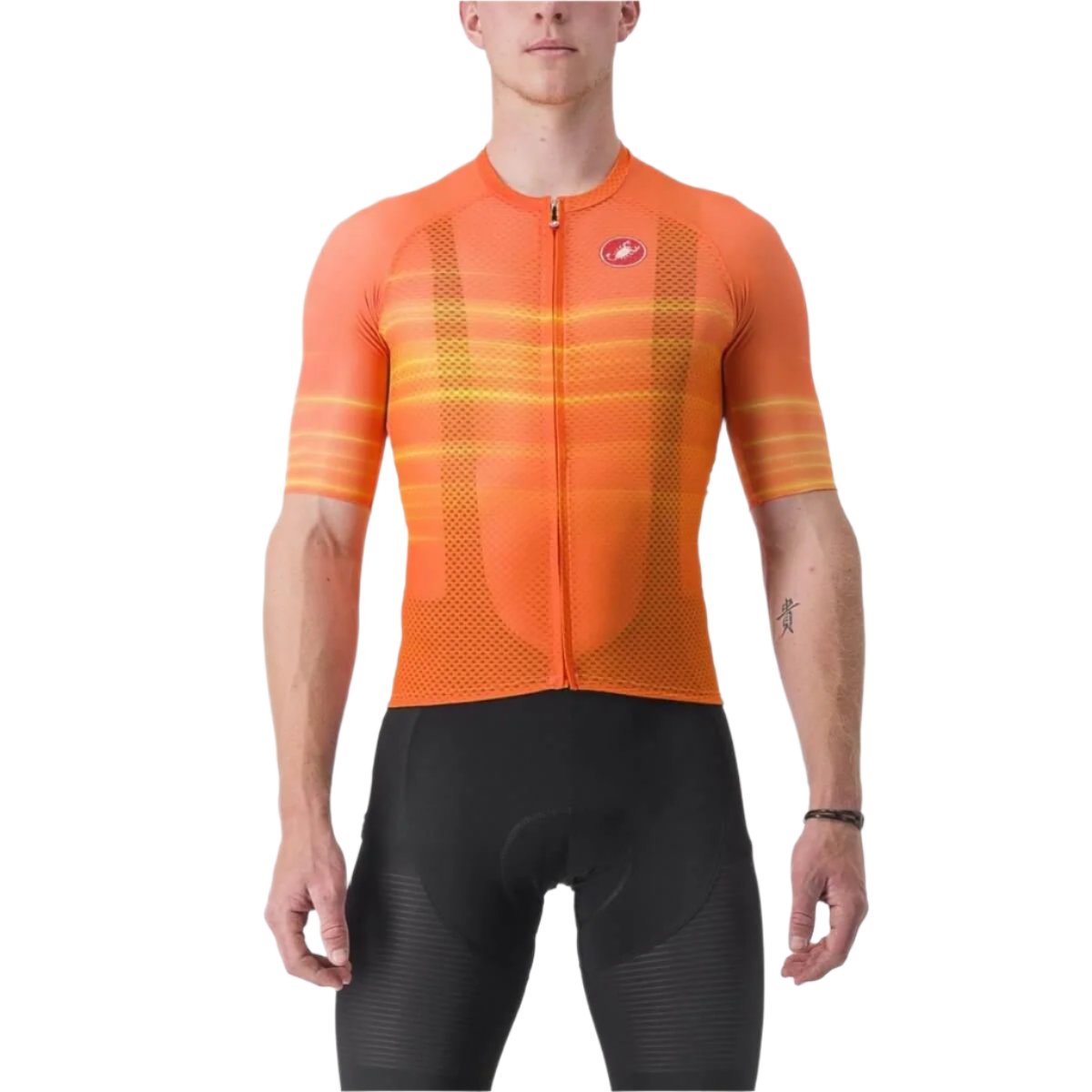Castelli Climber's 3.0 SL2 Men's Cycling Jersey (Brilliant Orange