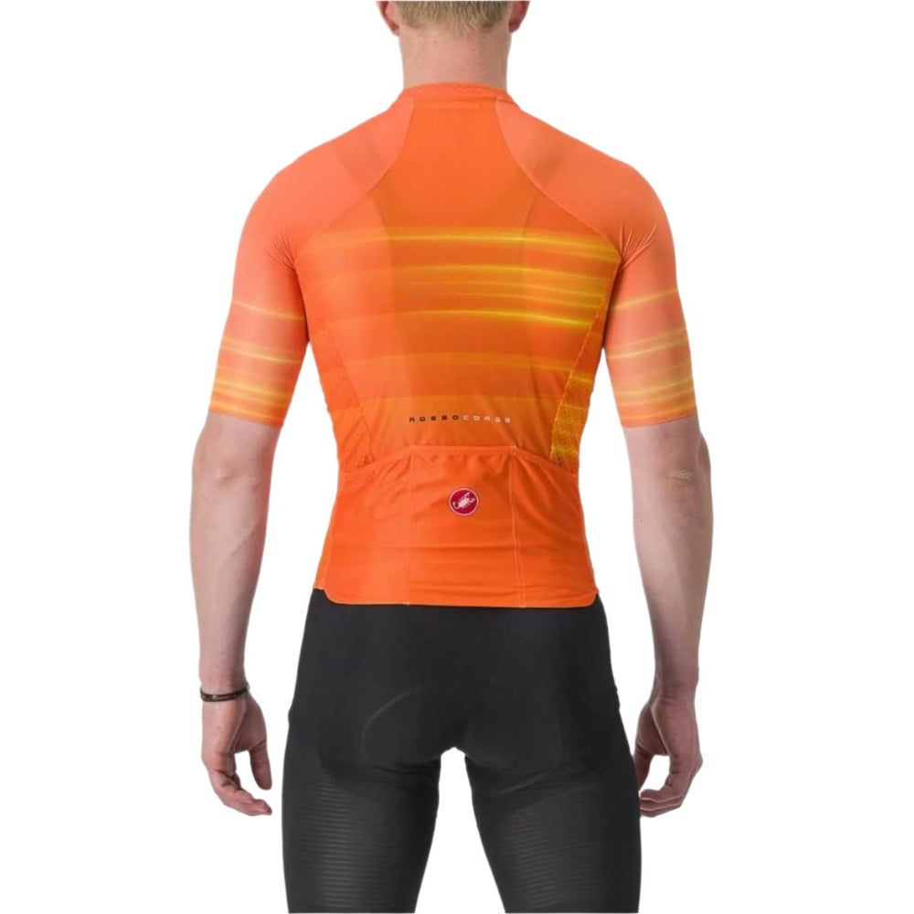 Castelli Climber's 3.0 SL2 Men's Cycling Jersey (Brilliant Orange) - BUMSONTHESADDLE