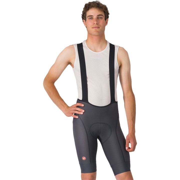 Castelli Competizione 2 Men's Cycling Bibshorts (Dark Gray)