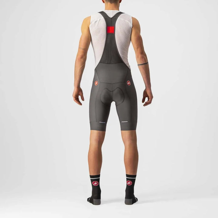 Castelli Competizione Mens Cycling Bibshorts (Forest Gray) - BUMSONTHESADDLE