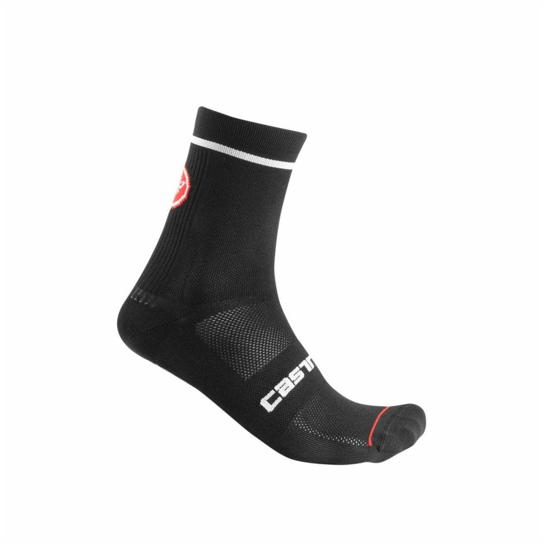 Castelli Entrata 13 Sock (Black) - BUMSONTHESADDLE
