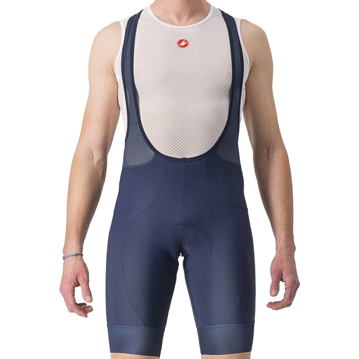 Castelli Entrata 2 Men's Cycling Bibshorts (Belgian Blue)