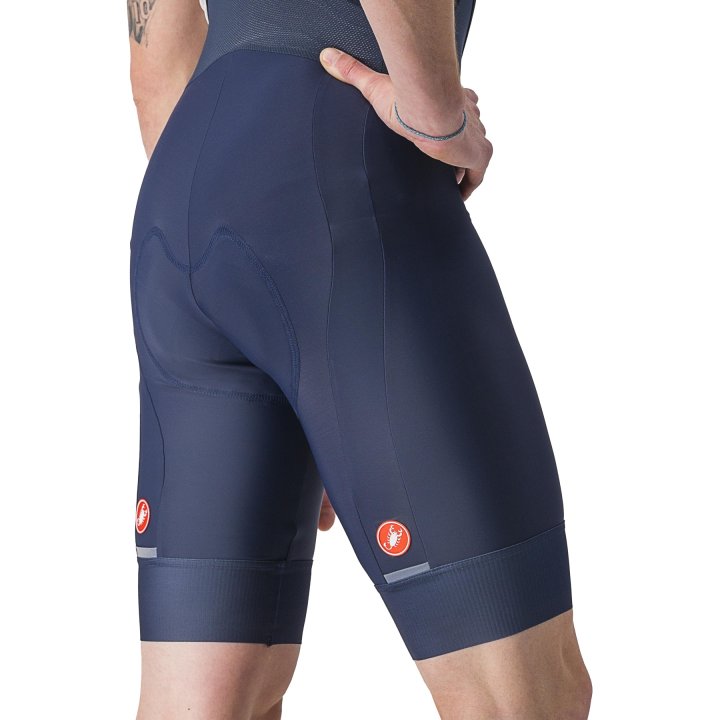 Castelli Entrata 2 Men's Cycling Bibshorts (Belgian Blue)