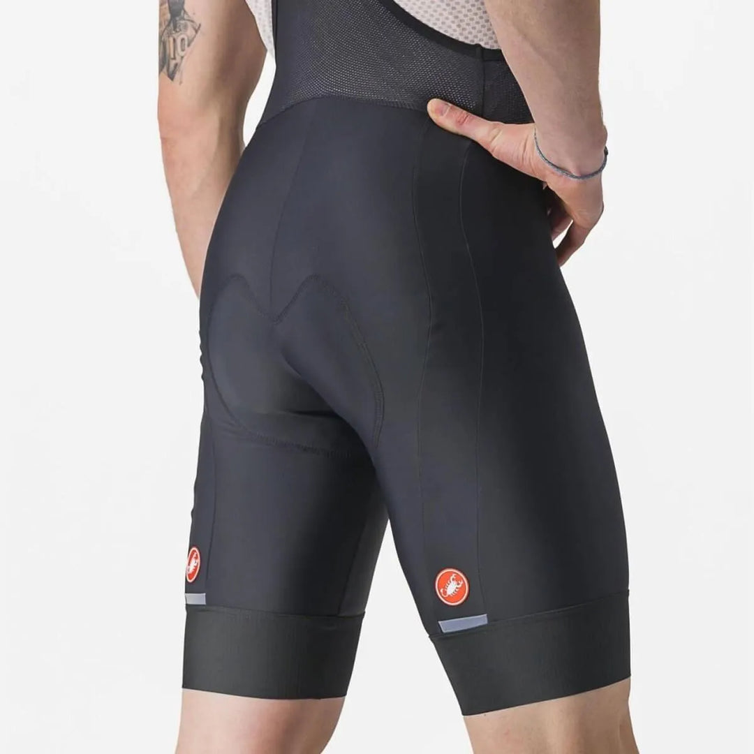 Castelli Entrata 2 Men's Cycling Bibshort (Black) - BUMSONTHESADDLE