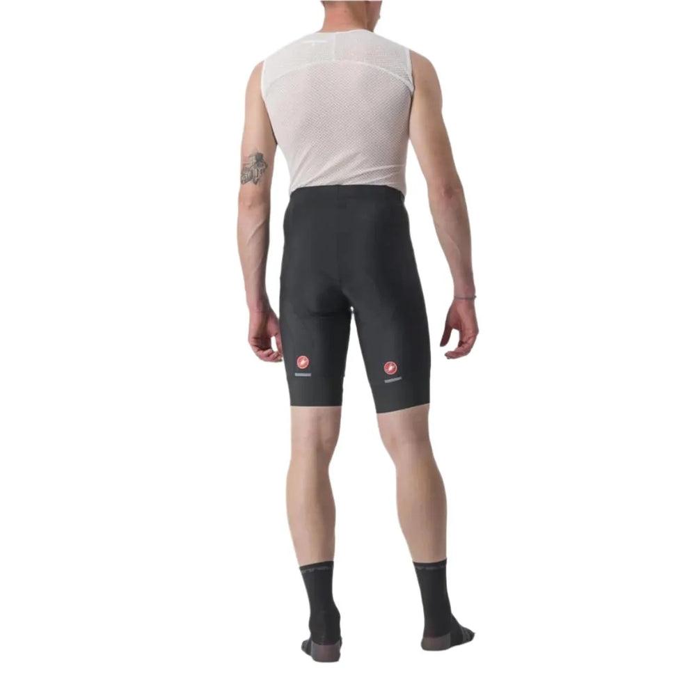 Castelli Entrata 2 Men's Cycling Short (Black) - BUMSONTHESADDLE