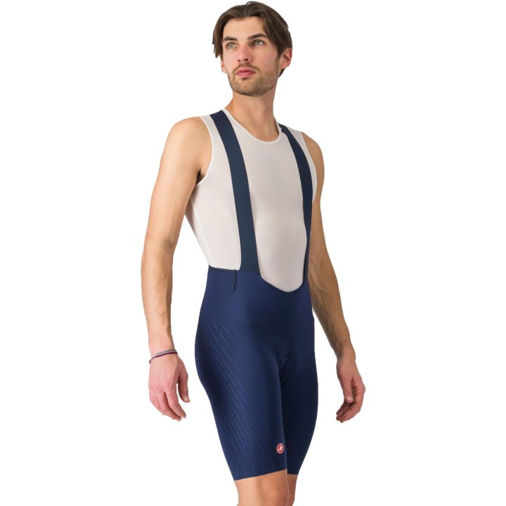 Castelli Free Aero Race S Men's Cycling Bibshorts (Belgium Blue)