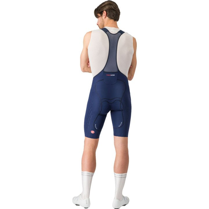 Castelli Free Aero Race S Men's Cycling Bibshorts (Belgium Blue)