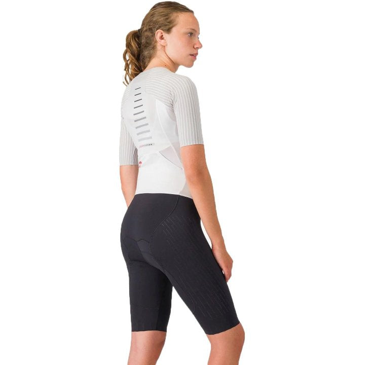 Castelli Free Sanremo 3 Women's Cycling Suit (White/Black)