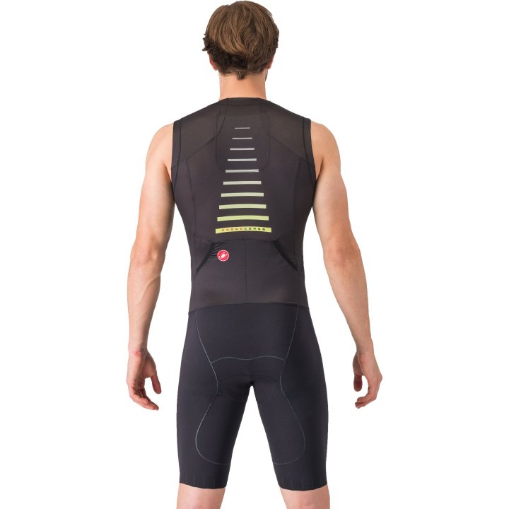 Castelli Free Sanremo 3 Sleeveless Men's Cycling Suit (Black)