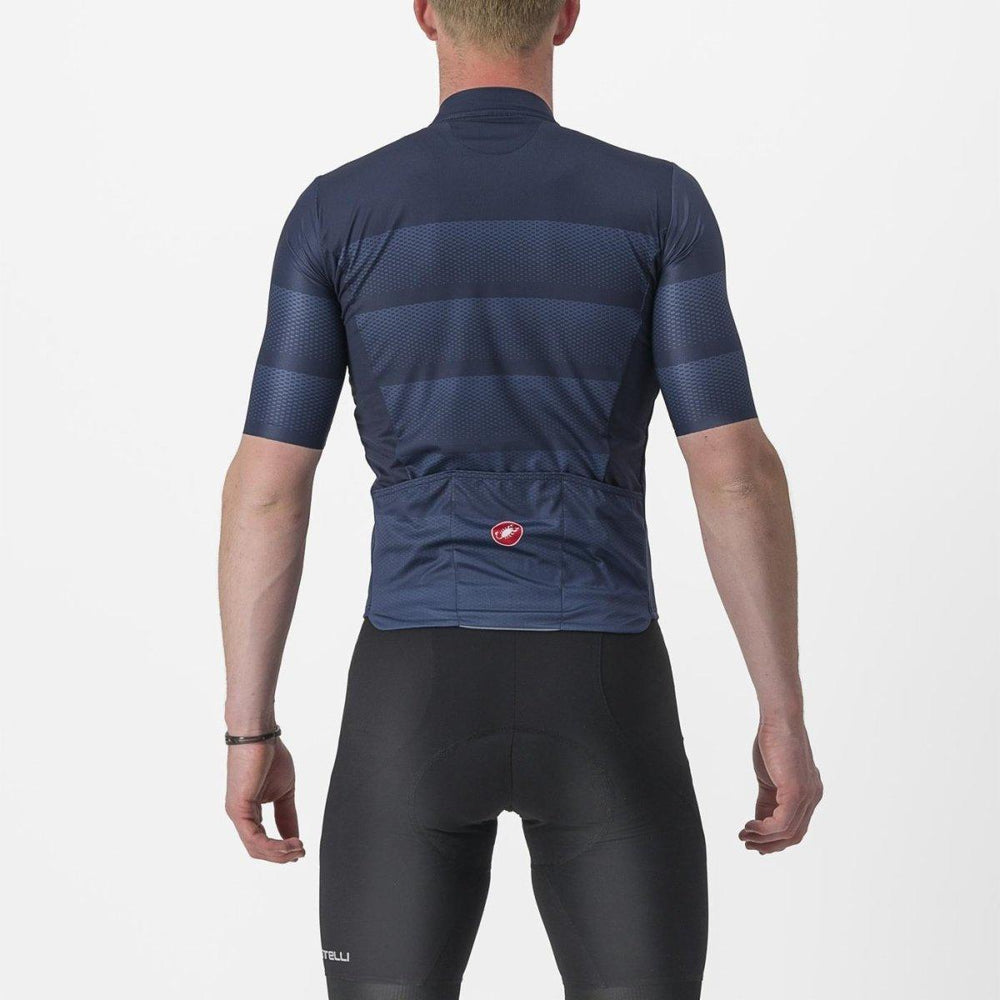 Castelli Livelli Men's Cycling Jersey (Belgian Blue) - BUMSONTHESADDLE