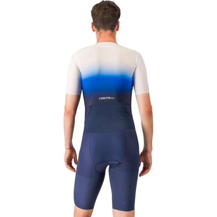 Castelli PR 2 Men's Cycling Suit (Belgian Blue/White Azzurro Ita)