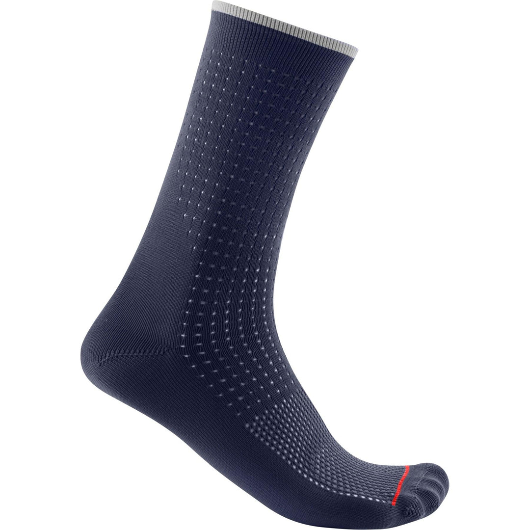 Castelli Premio 18 Men's Cycling Socks (Belgian Blue) - BUMSONTHESADDLE