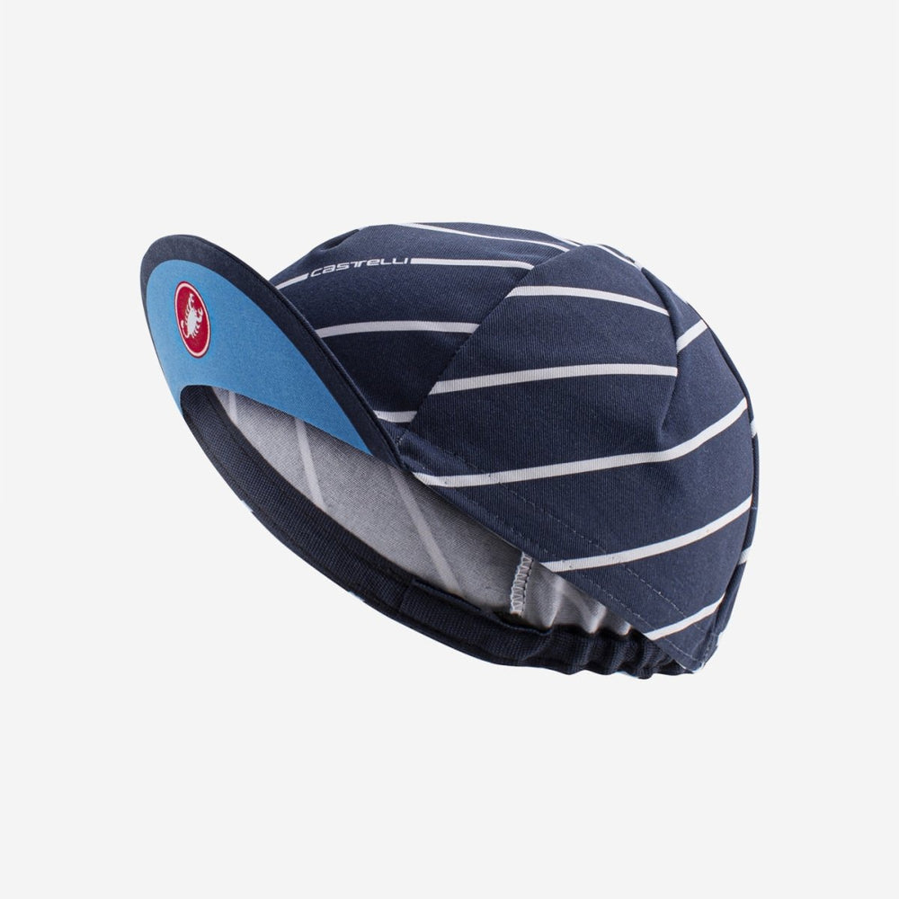 Castelli Speed Strada Unisex Cycling Cap (Belgian Blue) - BUMSONTHESADDLE