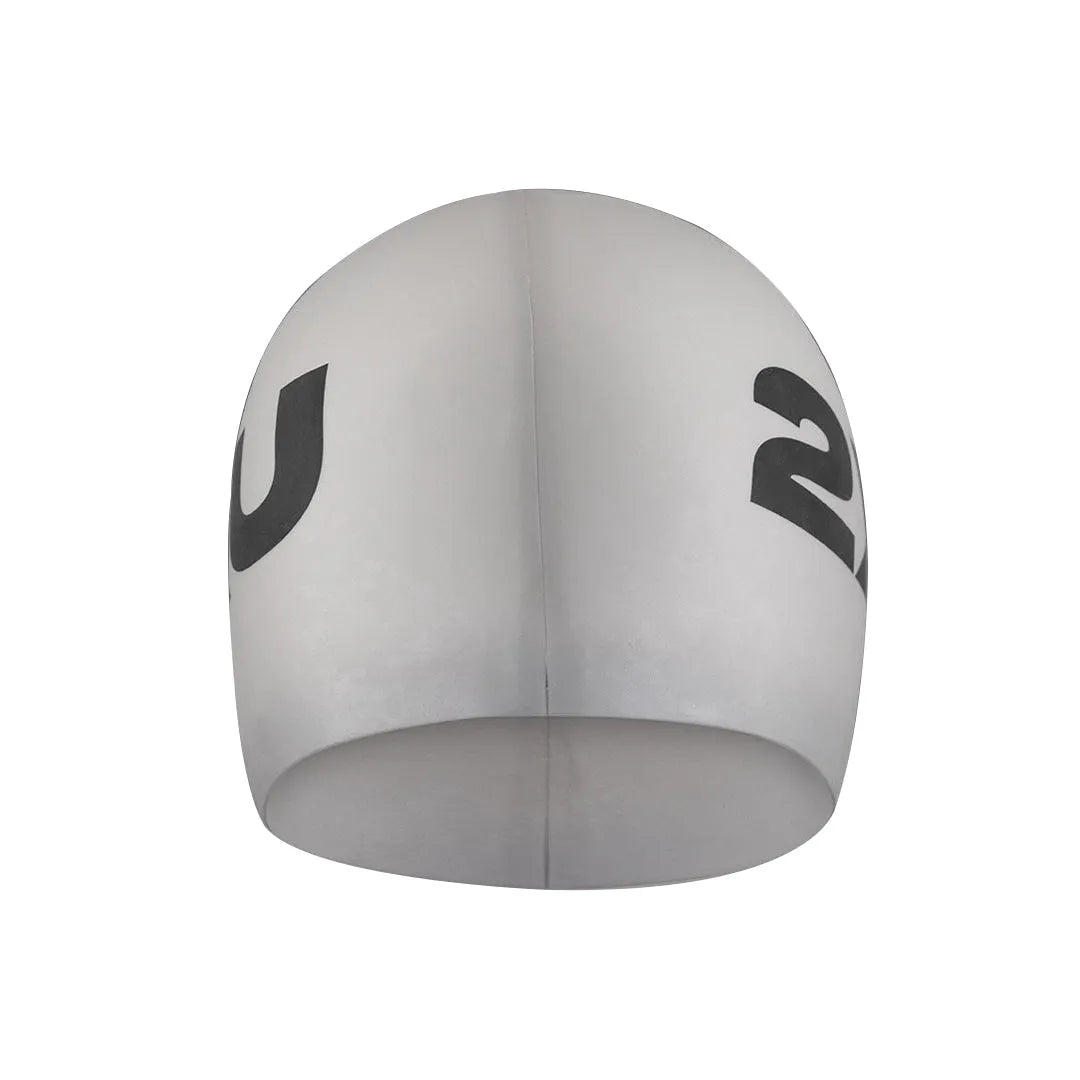 2XU Us1355F Silicone Swim Cap (Silver)