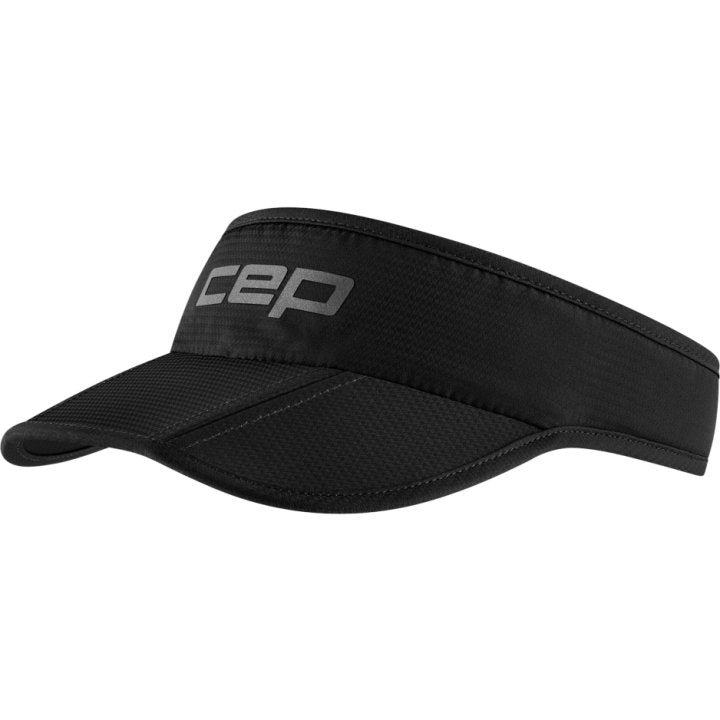CEP Compression Core Foldable Running Visor Cap (Black)