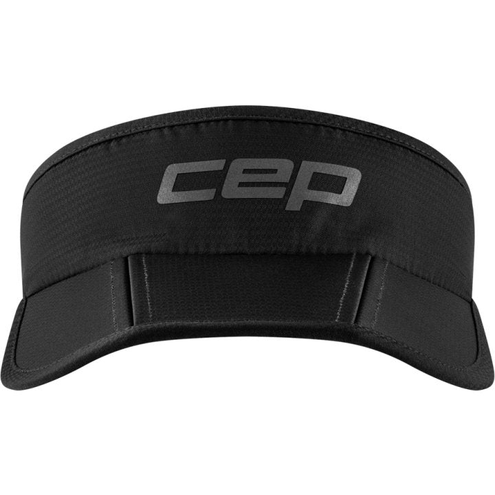 CEP Compression Core Foldable Running Visor Cap (Black)