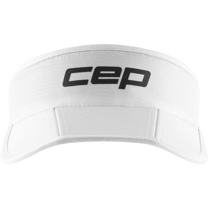 CEP Compression Core Foldable Running Visor Cap (White)