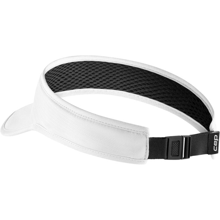 CEP Compression Core Foldable Running Visor Cap (White)