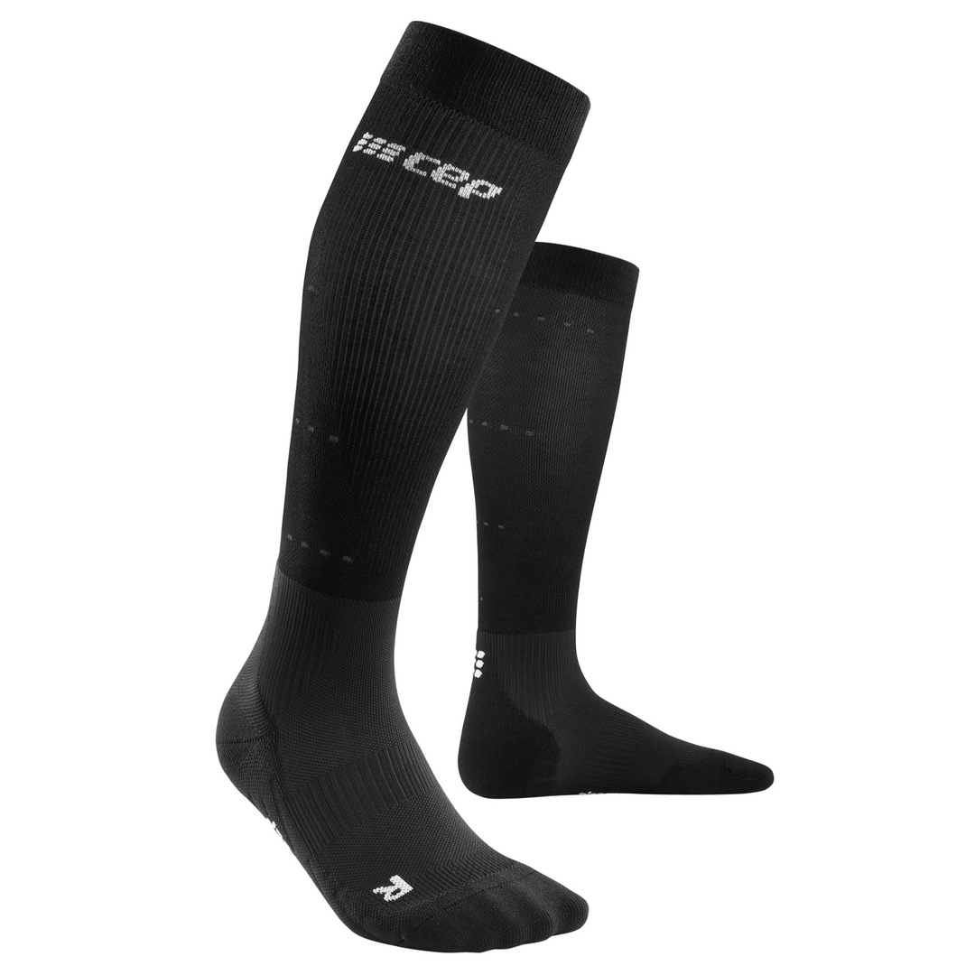 CEP Infrared Recovery Compression Men's Socks (Black) - BUMSONTHESADDLE