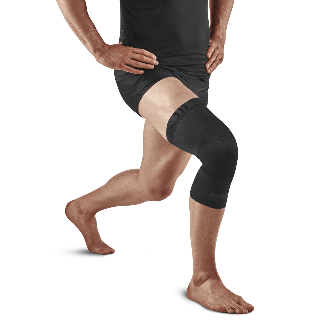 CEP Light Support Knee Sleeve (Black) - BUMSONTHESADDLE