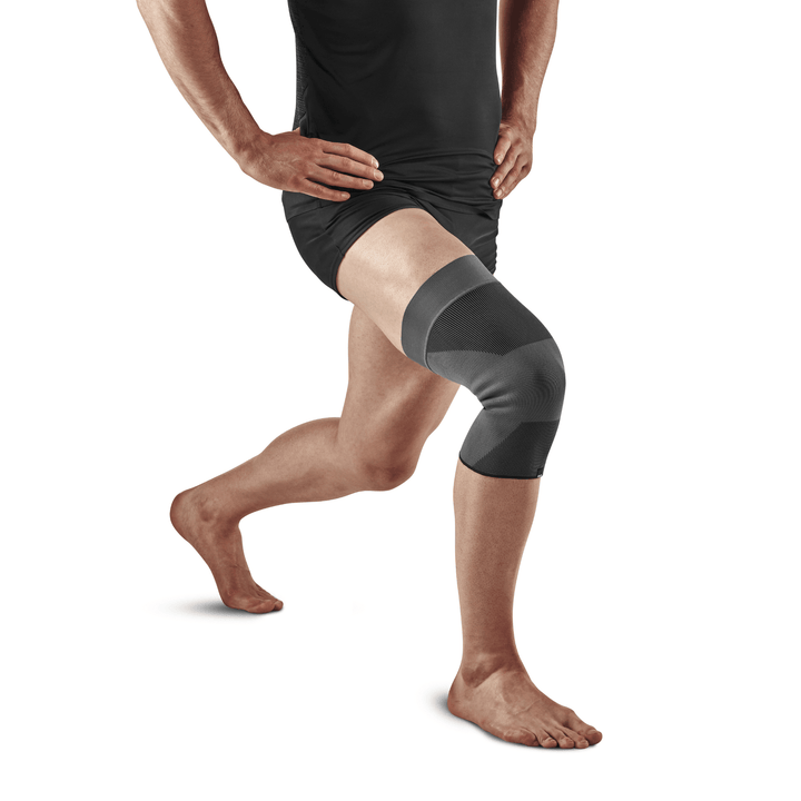 CEP Mid Support Knee Sleeve (Grey) - BUMSONTHESADDLE