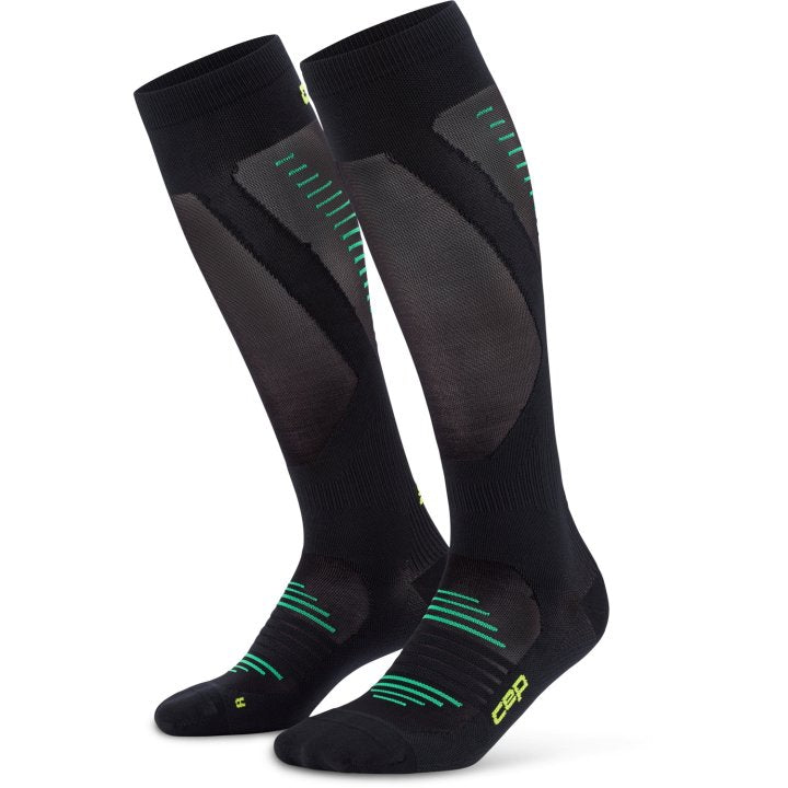 CEP Compresson Pro Run Ultralight Tall Women's Compression Socks (Black)
