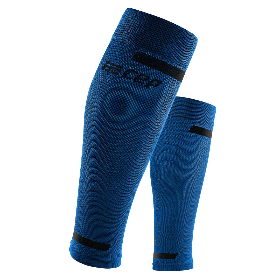 CEP The Run Compression 4.0 Women's Calf Sleeves (Blue) - BUMSONTHESADDLE